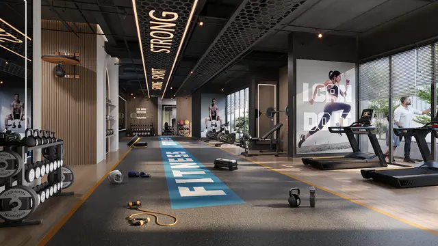 State-of-the-Art Fitness Gymnasium