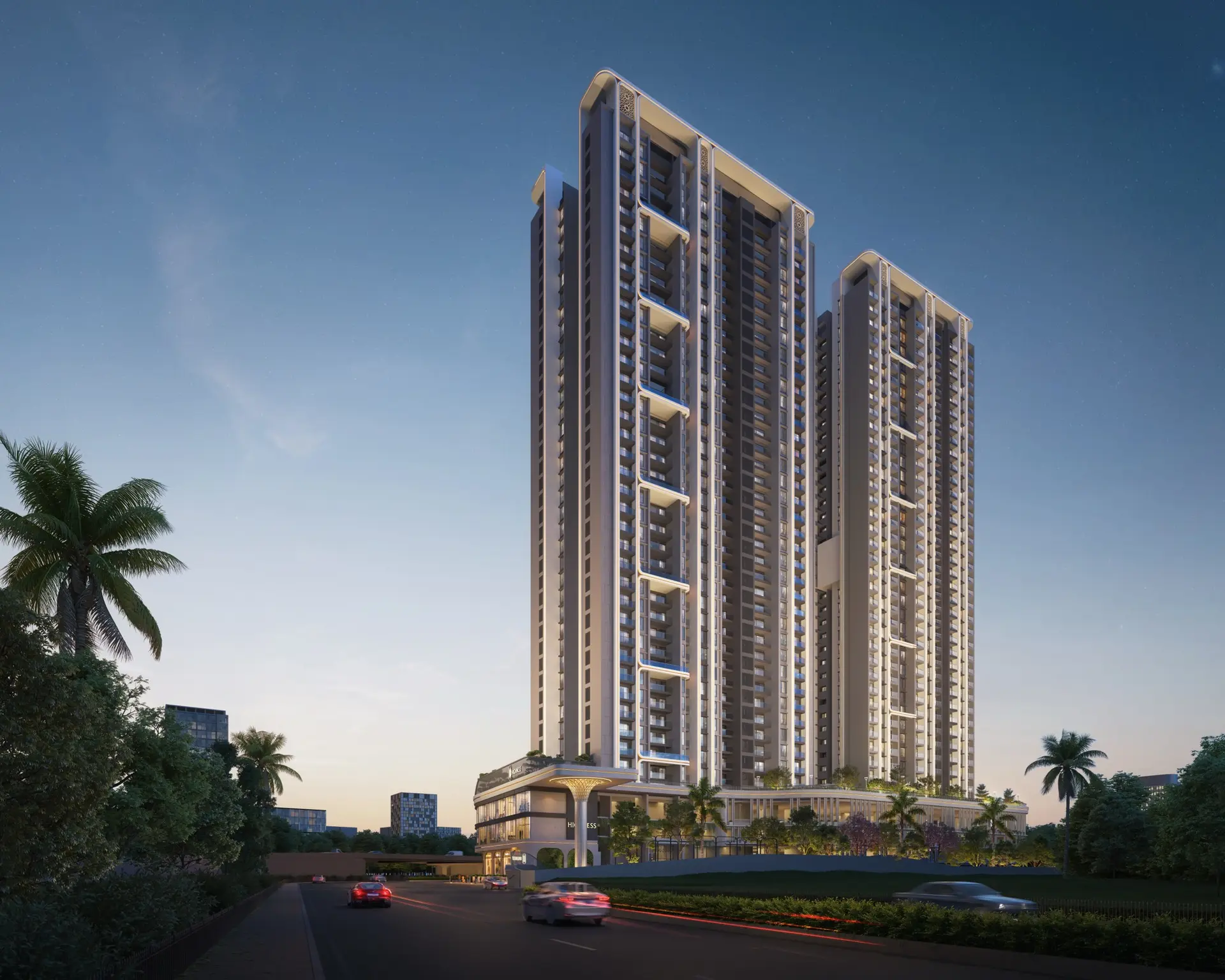 Highness Iconic Night Sky View